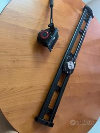 Slider smart system con testa fluida manfrotto