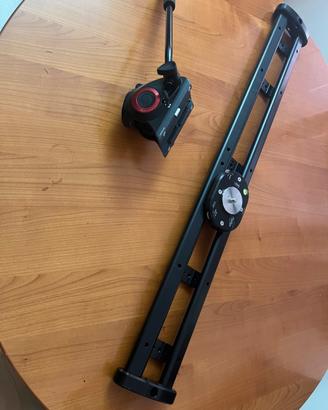 Slider smart system con testa fluida manfrotto