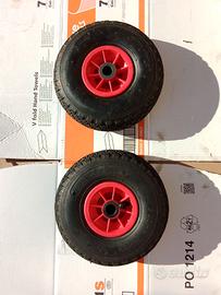 Ruote pneumatiche carrelli