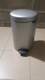 Pattumiera a pedale inox 