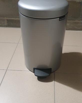 Pattumiera a pedale inox 