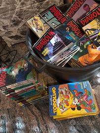 Lotto fumetti Diabolik, mister no e zagor