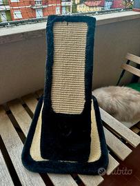 Trixie Tiragraffi per gatti in sisal nero/beige