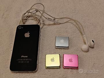 Apple iPhone/Ipod shuffle/ Ipod 4a generazione