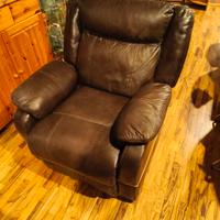 Poltrona in pelle 
