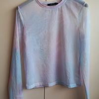 Maglia trasparente Bershka