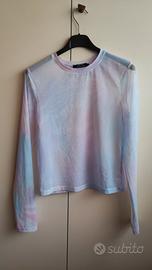 Maglia trasparente Bershka