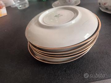 Set di 6 piattini Bareuther Waldsassen Bavaria