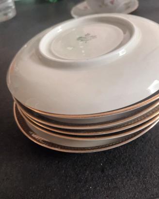 Set di 6 piattini Bareuther Waldsassen Bavaria