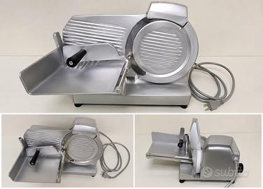 Affettatrice elettrica in alluminio -nuova-