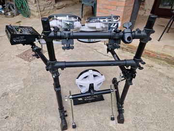 rack roland con clamp