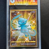 Mew 025 secret gold Graad 9.5 Celebration pokemon