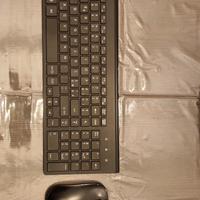 Tastiera e Mouse Wireless Ricaricabile 