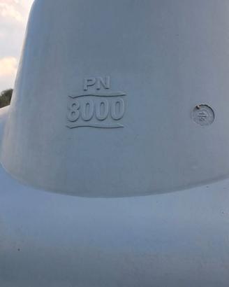 Serbatoio per riserva idrica 8000l in polietilene