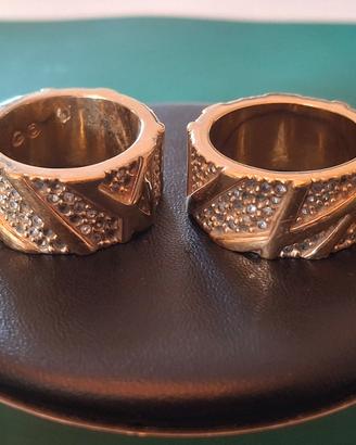 Coppia Anelli Swarovski