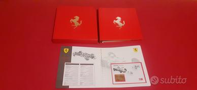 Collezione filatelica Ferrari su lamina d'oro 999