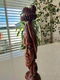 scultura in legno artigianato America Latina
