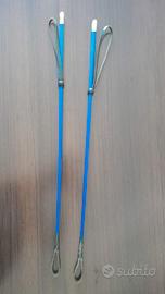 Coppia di frustini per equitazione