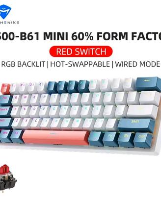 Machenike K500-B61 Mini Keybaord meccanico 
