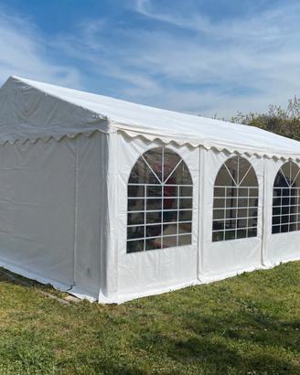Tendone per feste 5x8, PVC 1400 ultra resistente