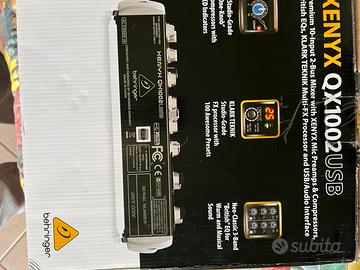 Behringer QX1002USB - MIXER 12 canali