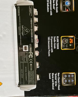 Behringer QX1002USB - MIXER 12 canali