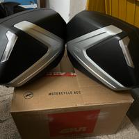 Givi V37 Tech Monokey Borse Laterali 37L Argento