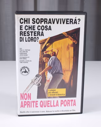 Non aprite quella porta - 1974 - VHS Skorpion