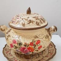 Zuppiera in ceramica di Bassano del Grappa