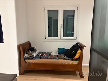 Letto in noce inizio 900