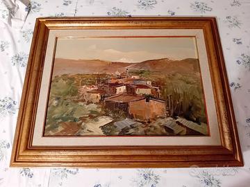 Quadro di Ermando Signorini, olio su tela