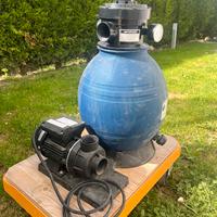 pompa filtro piscina
