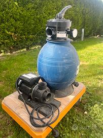 pompa filtro piscina