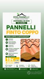 PANNELLI FINTO COPPO- €19 m² - €59,85 a PANNELLO