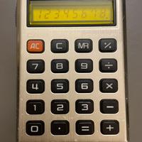 Mini calcolatrice Casio 1972