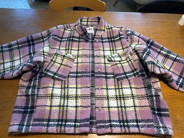 giubbotto zara viola