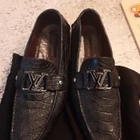 mocassini  pelle di coccodrillo n44 Louis Vuitton