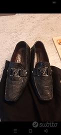 mocassini  pelle di coccodrillo n44 Louis Vuitton