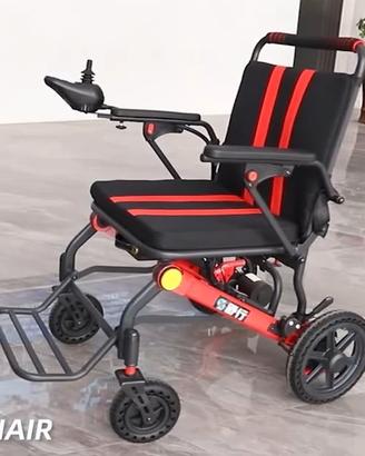 sedia rotelle pieghevole elettrica pesa 22kg