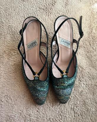 scarpe con tacco vintage y2k anni 90/2000