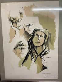 Augusto Murer omaggio a Carlo Levi