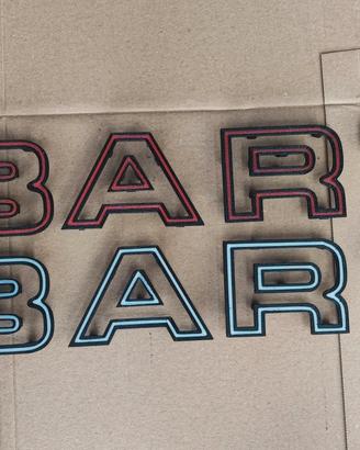 Scritta paraurti Abarth con ganci 