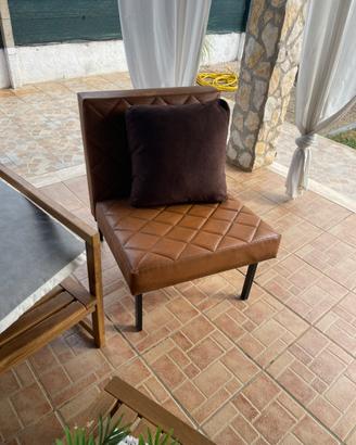 poltrone vera pelle vintage