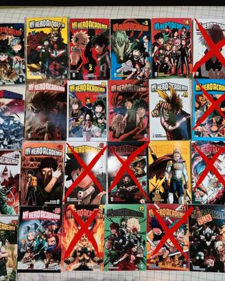 My hero Academia volumi 1-30