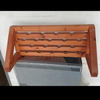 Portabottiglie in legno artigianale