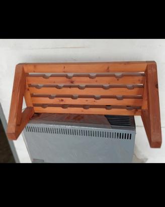 Portabottiglie in legno artigianale