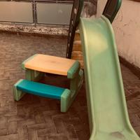 Scivolo piu’ tavolo little tikes
