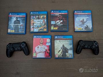 Playstation 4 1TB + 2 controller + 6 giochi