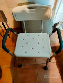 sedia x doccia x persone anziane 
