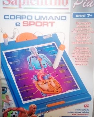 Sapientino corpo umano e sport